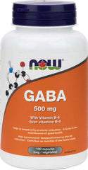 NOW GABA - 500 mg 100 capsules