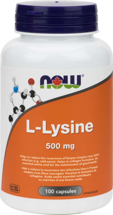 L-Lysine 500 mg 100 capsules