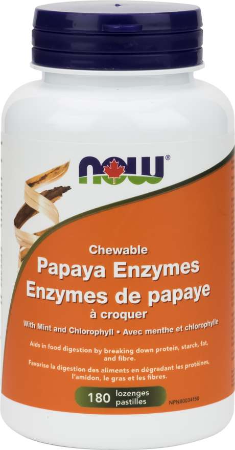 Chewable Papaya Enzymes - 180 lozenges