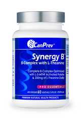 Synergy B Complex with L-Theanine - 60 Capsules