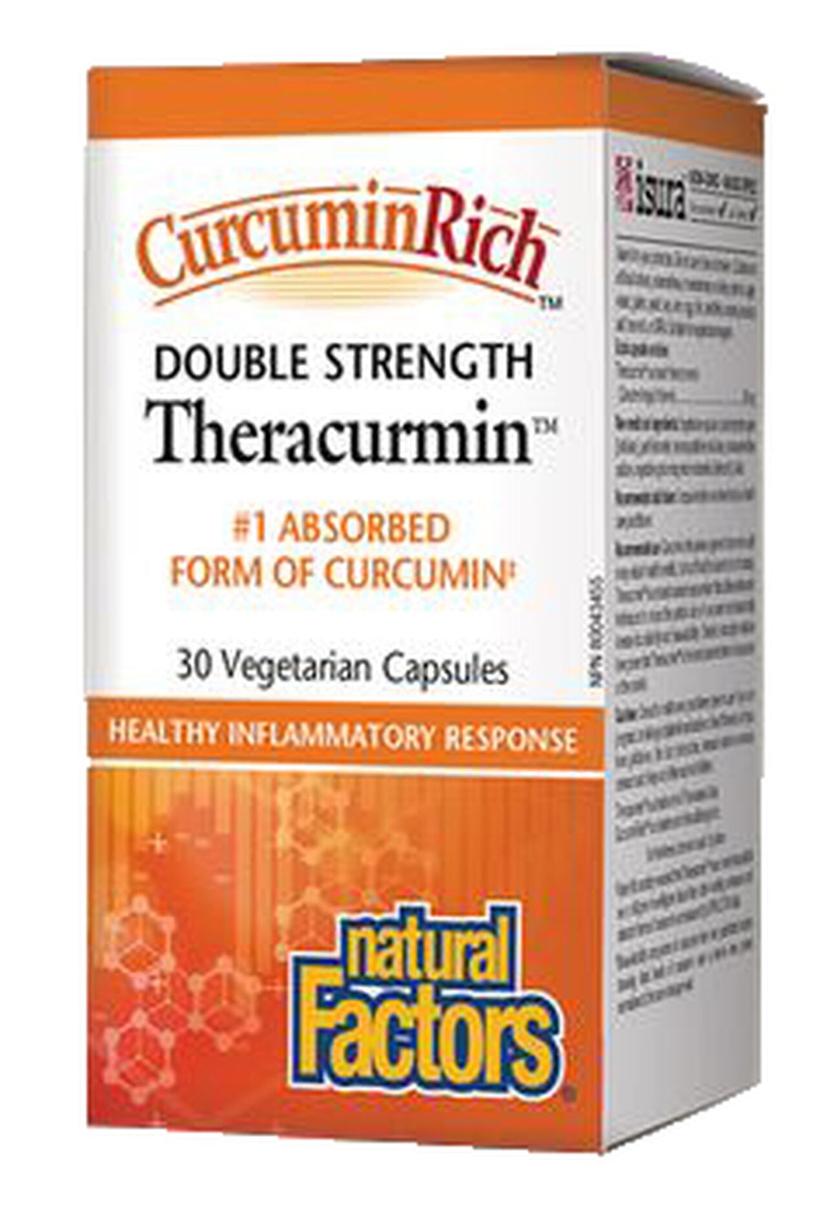 Theracurmin #1 Absorbed Form of Curcumin - 30 Capsules