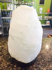 White Small Salt Lamp