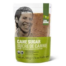 Level Ground Fair Trade Organic Cane Sugar - 500 grams