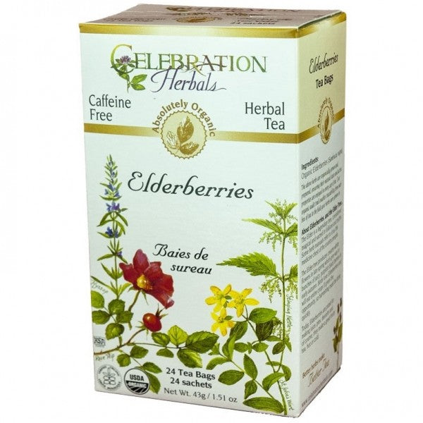 Celebration Herbals Elderberry Tea - 24 Tea Bags