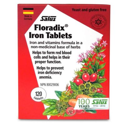 Floradix Iron Tablets - 120's