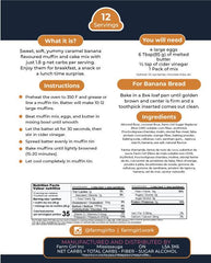 Banana Caramel Loaf Mix