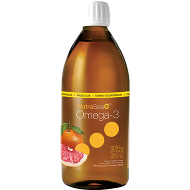 NutraSea Omega 3 + Vitamin D - Grapefruit Tangerine