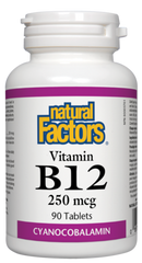 Vitamin B12 250 mcg - 90 tablets