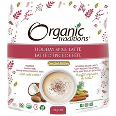 Organic Traditions Holiday Spice Latte - Limited Edition
