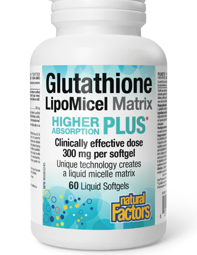 Glutathione - 60 liquid softgels