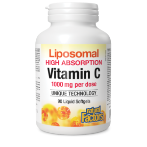 Liposomal Vitamin C - 1000 mg - 90 liquid softgels