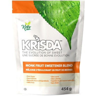 Krisda Monk Fruit Sweetener Blend 454g