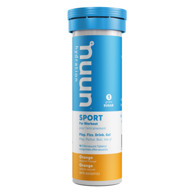 Nuun Sport Workout - 10 Effervescent Tablets